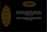 Splash screen of NC Qi Gong dot com